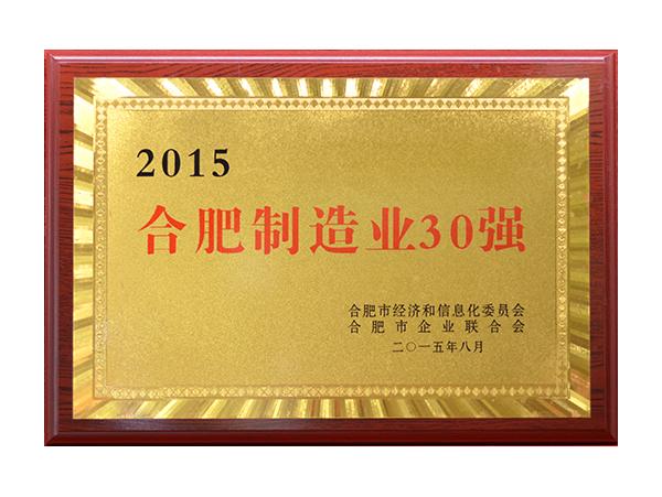 合肥製造業30強